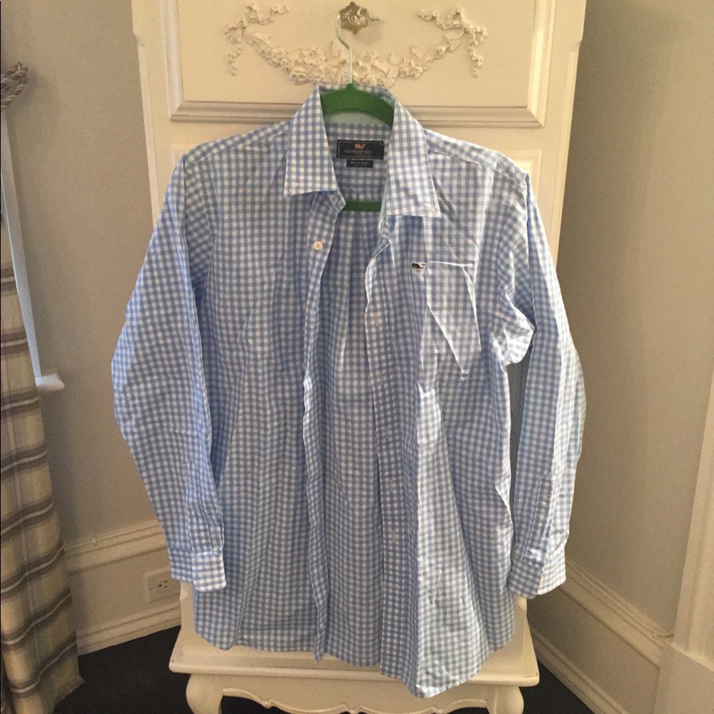 Vineyard Vines Boys Button Down Size XL